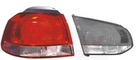 Фонарь задний внешний левый Van Wezel 5863921