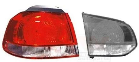 Фонарь задний внешний левый Van Wezel 5863931