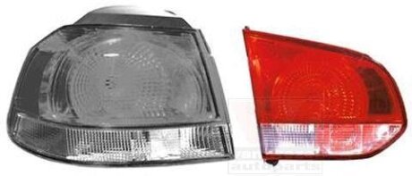 Фонарь задний внутренний левый Van Wezel 5863933