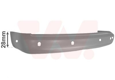 Бампер задний Van Wezel 5868543