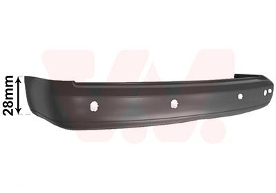 Бампер задний Van Wezel 5868549