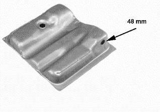 Топливный бак Van Wezel 5870082