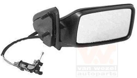 Зеркало наружное заднего вида правое Van Wezel 5880804