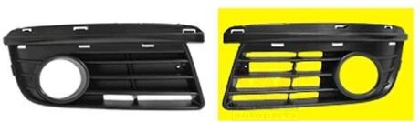 Решетка бампера переднего (заглушка) левая Van Wezel 5886593