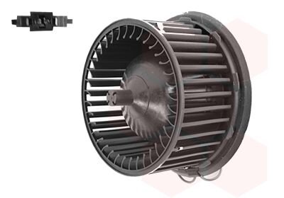 Вентилятор отопителя салона Van Wezel 5889773