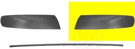 Накладка бампера переднего левая Van Wezel 5897583