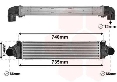 Интеркулер Van Wezel 59004190