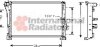 Радиатор охлаждения двигателя Van Wezel 73002088 (фото 1)