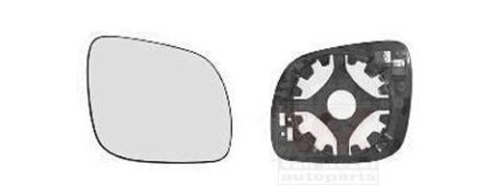 Зеркальный элемент правый Van Wezel 7620834