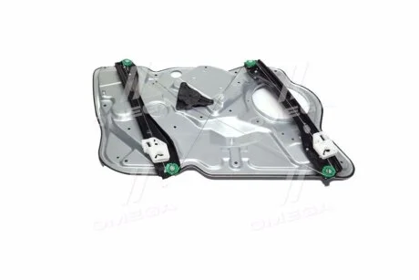 Склопідіймач (передній) Skoda Octavia 04-13 (R) (електро) (без моторчика) (з пластиною) Van Wezel 7622266