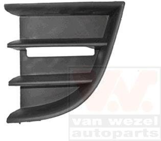 Решетка бампера переднего (заглушка) левая Van Wezel 7623591