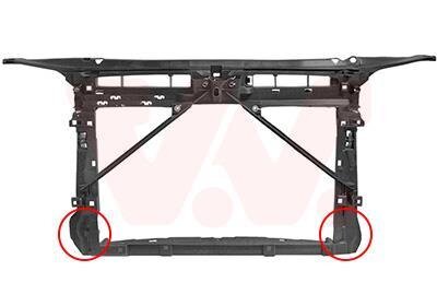 Панель передняя Van Wezel 7624678