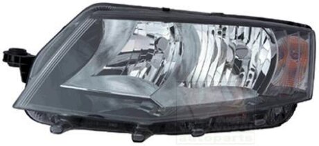 Фара основная левая Van Wezel 7624961