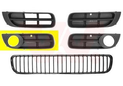 Решетка бампера переднего (заглушка) правая Van Wezel 7627594