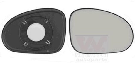Зеркальный элемент правый Van Wezel 8107832