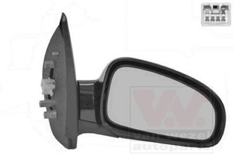 Зеркало наружное заднего вида правое Van Wezel 8115808