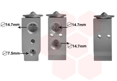 Клапан расширительный кондиционера Van Wezel 82001325