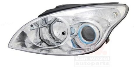 Фара основная левая Van Wezel 8207961