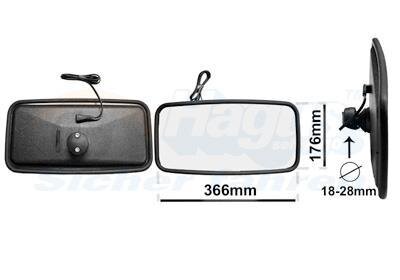 Зеркало наружное заднего вида Van Wezel 8219