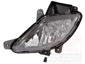 Фара противотуманная левая Van Wezel 8239997