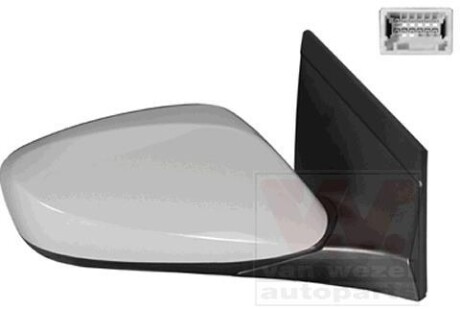 Зеркало наружное заднего вида правое Van Wezel 8244808