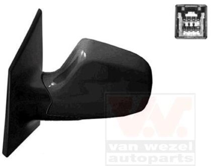 Зеркало наружное заднего вида левое Van Wezel 8245805