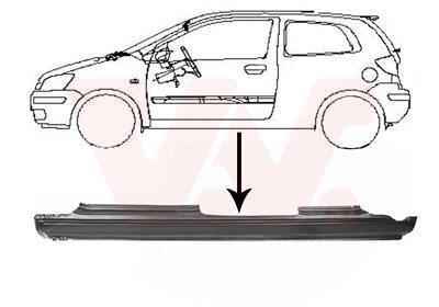 Порог левый Van Wezel 8251103