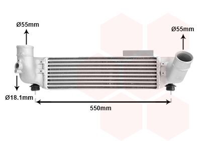 Интеркулер Van Wezel 83004209