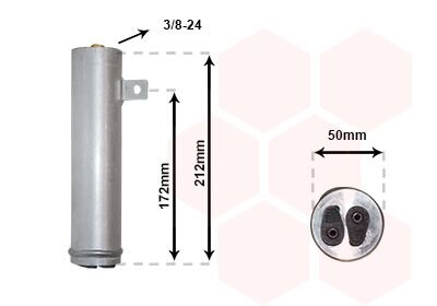 Осушитель кондиционера Van Wezel 8300D290