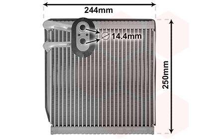Испаритель кондиционера Van Wezel 8300V199