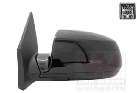 Зеркало наружное заднего вида левое Van Wezel 8317807