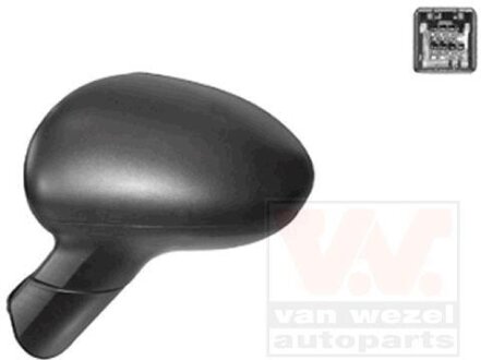 Зеркало наружное заднего вида левое Van Wezel 8323807