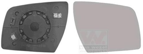 Зеркальный элемент правый Van Wezel 8332838