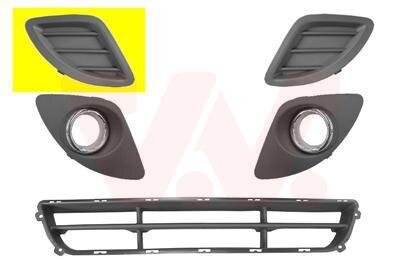 Решетка бампера переднего (заглушка) правая Van Wezel 8353592