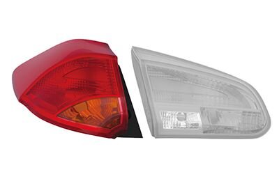 Фонарь задний верхний левый Van Wezel 8356931