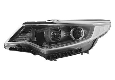 Фара основная левая Van Wezel 8393961