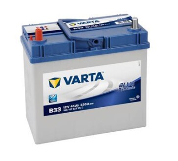 Аккумулятор Blue Dynamic 12В 45Ач 330А(EN) L+ VARTA 5451570333132