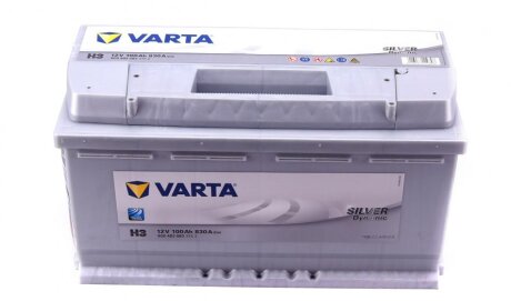 Аккумулятор Silver Dynamic 12В 100Ач 830А(EN) R+ VARTA 6004020833162