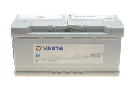 Аккумулятор Silver Dynamic 12В 110Ач 920А(EN) R+ VARTA 6104020923162