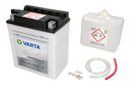 Аккумулятор VARTA YB14L-A2 VARTA FUN (фото 1)