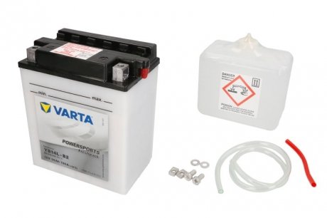 Аккумулятор VARTA YB14L-B2 VARTA FUN (фото 1)