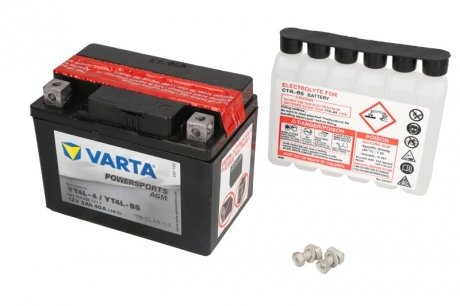 Аккумулятор VARTA YT4L-BS VARTA FUN (фото 1)