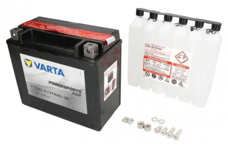 Акумулятор VARTA YTX20L-BS VARTA FUN