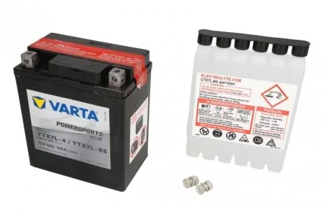 Аккумулятор VARTA YTX7L-BS VARTA FUN