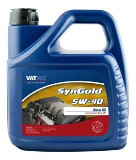 Моторное масло SynGold 5W-40, 4л VATOIL 50011