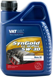 Моторное масло SynGold LL-III Plus 5W-30, 1л VATOIL 50020