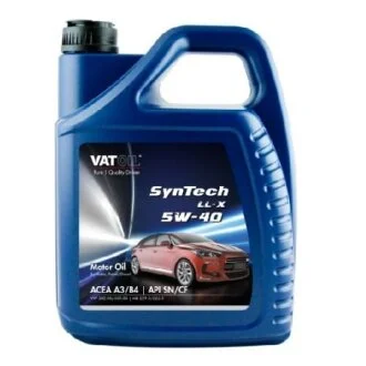 Моторное масло SynTech LL-X 5W-40, 5л VATOIL 50036