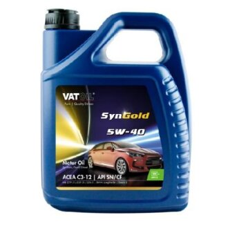 Моторное масло SynGold 5W-40, 5л VATOIL 50195