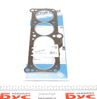 Прокладка ГБЦ VW T3 1.6D -91, Ø78,00mm, 1,70mm, (3 метки) VICTOR REINZ 61-29025-60