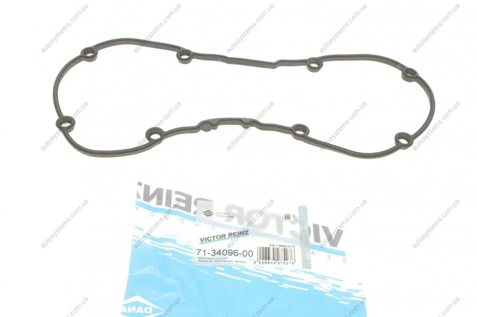Прокладка кришки клапанів VW Caddy 1.6i 03-, ALZ/AVU/AYD/BCD/BFQ/BFS/BGU/BJH/BRY/BSE/BSF VICTOR REINZ 71-34096-00 (фото 1)